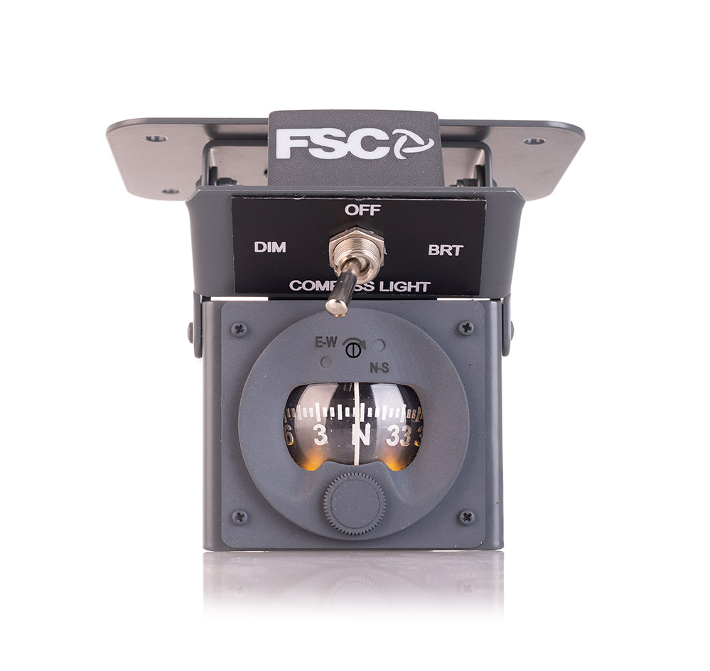 FSC B737 Wet Compass front dim backlit
